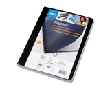 Swingline GBC Regency Premium Presentation Covers, Round Corners, Black, 50 Pack (2001712A)