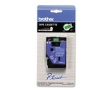 Brother TCD001 1/2 Inch Black On Flourescent Green P-Touch Tape