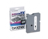 Brother TX1351 White on Clear P-Touch Tape
