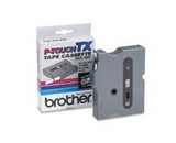 Brother TX3541 Gold on Black P-Touch Tape