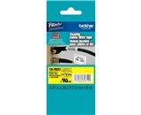 Brother TZeFX631 Laminated Flexible ID Black on Yellow 1/2 Inch Tape