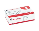 Universal 72210BX - Paper Clips, Smooth Finish, No. 1, Silver, 100/Box-UNV72210BX