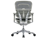 Ergohuman V210MEBLK Chair with Black Mesh and Grey Frame