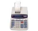 Victor 2640-2 Commercial Desktop Printing Calculator - 12 Character(s) - Fluorescent - AC Supply Power