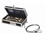 Vaultz Locking VZ00075 Mini Cash Box - Black