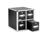 Vaultz Locking VZ01049 CD File Cabinet 4 Drawers
