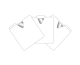 Vaultz Locking VZ01095 CD File Folders 50 Pack