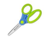 Westcott Soft Handle Kids Scissors with Microban Protection, Assorted Colors, 5- Blunt (14596)