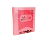 Wilson Jones Think Pink, Print Won-t Stick Locking D-Ring Binder, 1 Inch Rings, 250 Sheet Capacity